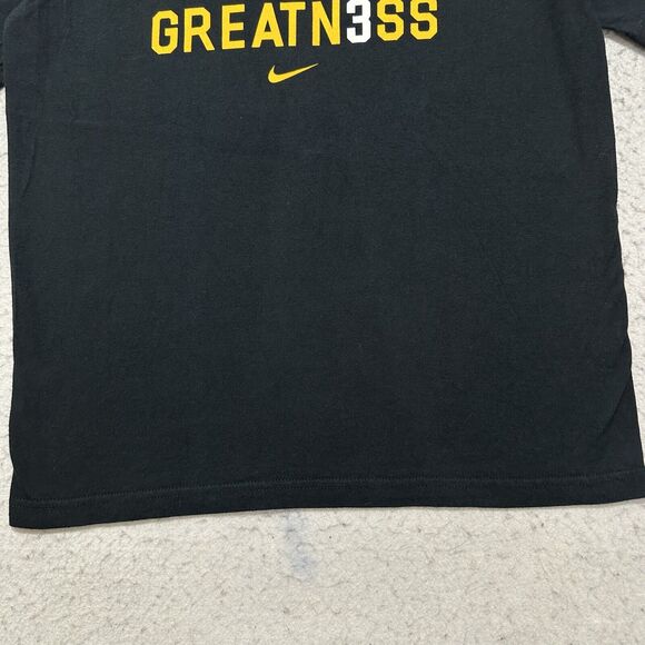 Nike Boy's Medium Black Lebron James 23 Strive For Greatness Graphic T Shirt - Picture 6 of 11